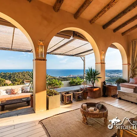 빌라 Stunning Ibizenca With Private Pool In