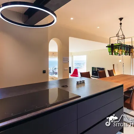 Stunning Ibizenca With Private Pool In * Sitges