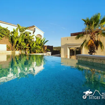 빌라 Stunning Ibizenca With Private Pool In 시체스